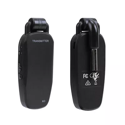 UHF Wireless Guitar System Transmitter Receiver Rechargeable Fr Guitar Bass V9O6 • $20.65
