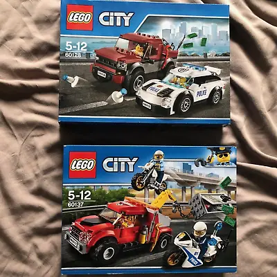 Lego City Police Multi Set (60128) (60137) • $65