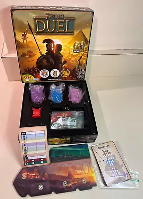 Duel Board Game By 7 Wonders Repos For 2 Players City Building Strategy Complete • £18.04