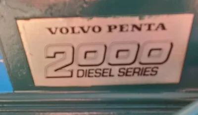 Volvo Penta Model 2002 Diesel Engine. 2 Cylinders 18 Horsepower • $4500