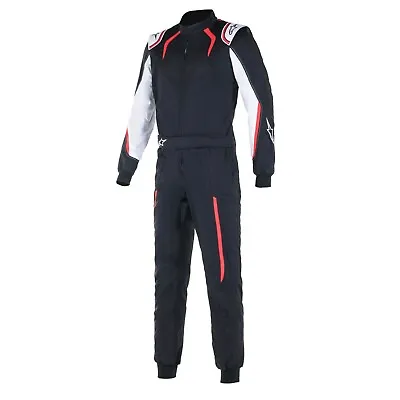 $410.25 • Buy Alpinestars KMX-5 Karting Suit For Kart Racing Autograss, CIK Level 2 Black Red
