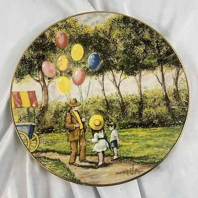 Vintage “The Balloon Man” By Mingolla • Calhoun's Collector's Society Plate 1979 • $10.49