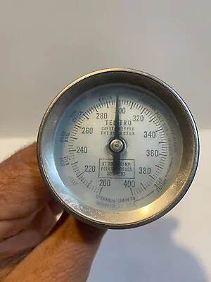 VINTAGE TEL-TRU Thermometer Germanow-Simon Co. Working Order • $30