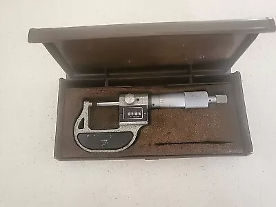 NSK 550-601 Rolling Digital Micrometer 0-1  Range .0001  Graduation Japan • $35