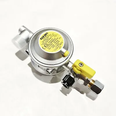 Gok (Truma) Bulkhead Gas Regulator 30M BAR 8MM Caravan Motorhome • £53