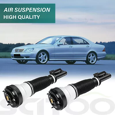 2 Front Air Suspension Struts For Mercedes-Benz W220 S320 S430 S500 S600 S55 S65 • $229.05