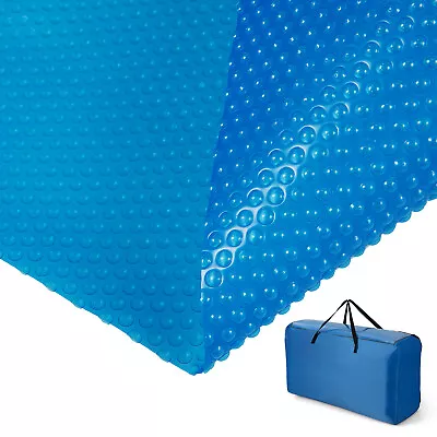 20x40 Ft Rectangular Pool Solar Cover 12 Mil Heat Retaining Blanket W/Carry Bag • $199.99