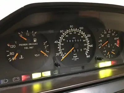 1989 Mercedes Benz 260E W124 Speedometer ClusterU • $195