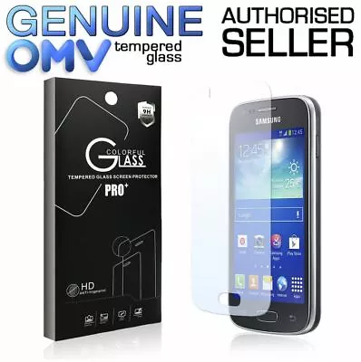 GENUINE OMV Tempered Glass Screen Protector Film For Samsung Galaxy ACE 3 • $4.25