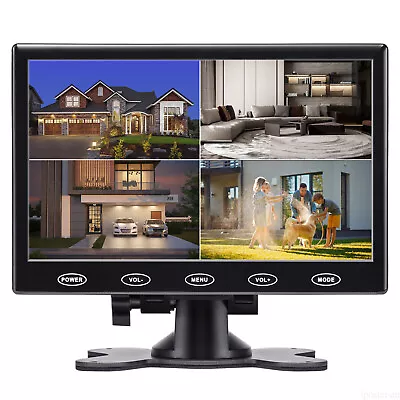 7  Portable Security Monitor Display TFT LCD Screen AV VGA HDMI Remote Spearker • $78.99