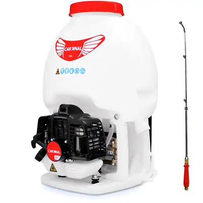 1.8HP Gas Powered Backpack Sprayer 435 PSI Pump And 5 Gallon Tank For Liquid Ins • $443.21