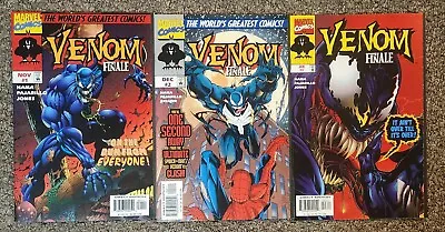 🔥 Venom: The Finale #1-3 (1997) 1 2 3 Complete Full Run Set  • $20