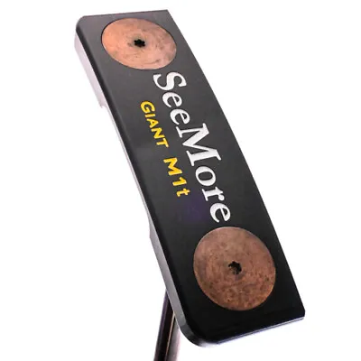 SeeMore Black Giant M1t CS Putter 35  RH +HC • $198.99