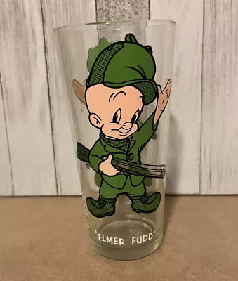 Pepsi Glass Looney Tunes Elmer Fudd 6.5  Collected 1973 • $10.25