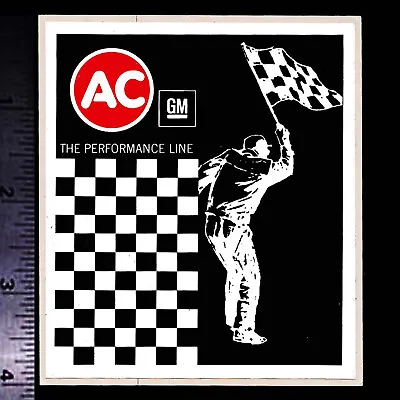 AC Oil Filters - Performance Line - Original Vintage Racing Decal/Sticker Chevy • $5.50