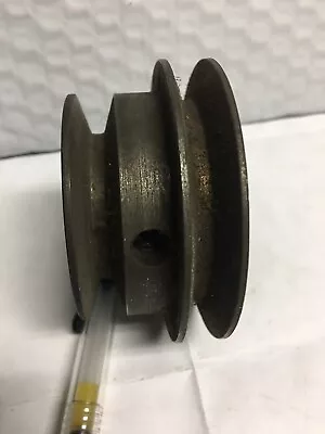 2 Groove Step Pulley 27/8 - 21/4  X 1/2  Bore For 3L Belt • $19