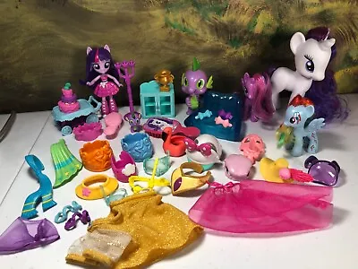 My Little Pony Figures Equestria Girls Minis Doll Furniture Accessories Lot • $19.99