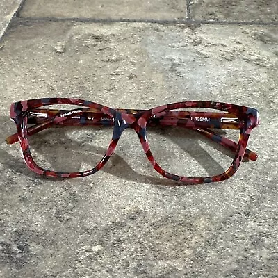 Ellen Tracy OSAKA Women’s Eyeglasses Frames Wine Multicolor 51-15-135-35mm • $38.99