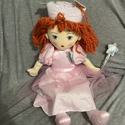 Madame Alexander Wizard Of Oz Glinda The Good Witch Cloth Doll Red Yarn Hair • $24.99