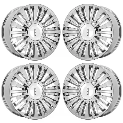 22  Lincoln Navigator PVD Chrome Wheels Rims Factory OEM Set 4 10026 • $2595