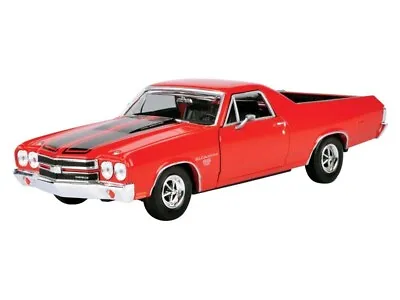 1970 Chevrolet El Camino SS 396 Red 1:24 Model Car - Motormax 79347RD • $33.95