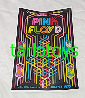 $19.99 • Buy PINK FLOYD - Detroit , Us - 23 June  1973 - Concert Poster