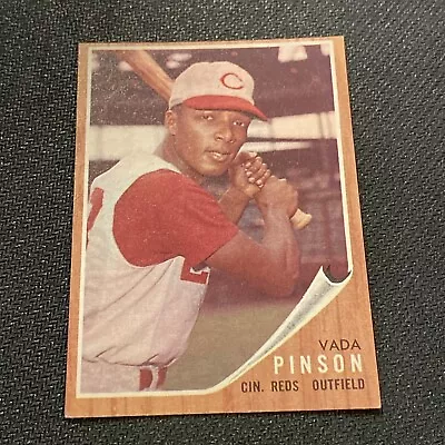 1962 Topps - #80 Vada Pinson • $7.99