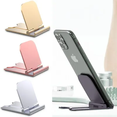 Mobile Phone Stand Desktop Holder Table Desk Mount Fit IPhone Ipad Samsung • £3.49