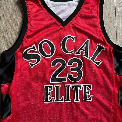 So Cal Elite #23 Mens AAU Reversible Basketball Jersey M • $24.99