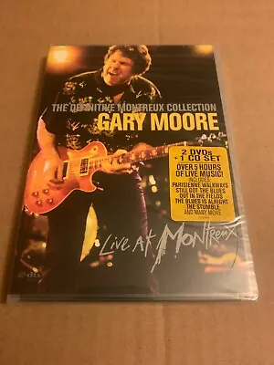 Gary Moore - Definitive Montreaux Collection DVD/CD Set New Sealed OOP HTF • $192.44