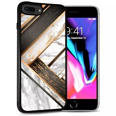 ( For IPhone 8 Plus ) Back Case Cover AJ12546 Marble Pattern • $9.99