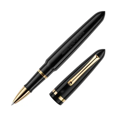 Montegrappa Venetia Rollerball Pen In Black - NEW In Box • $340