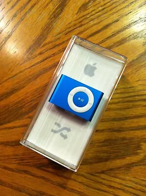 Apple Ipod Shuffle 1GB Blue 2nd Generation MA949LL/A - BRAND NEW SEALED • $54.95