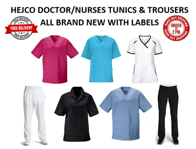 £7.99 • Buy Nurse Doctor Scrub Uniform Healthcare/hospital/medic (sealed + Labels) Hejco Nhs