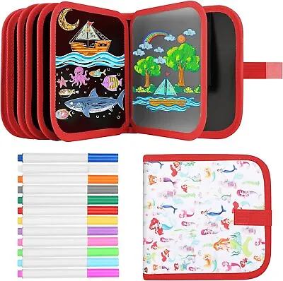 Children's Water Magic Painting DIY Colouring Drawing Book Doodle Book DIY Set • £8.99