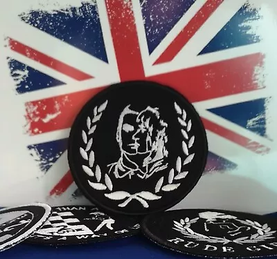 £4.50 • Buy Skinhead SkinGirl  Scooter Retro Sew On Patch Badge 85mm