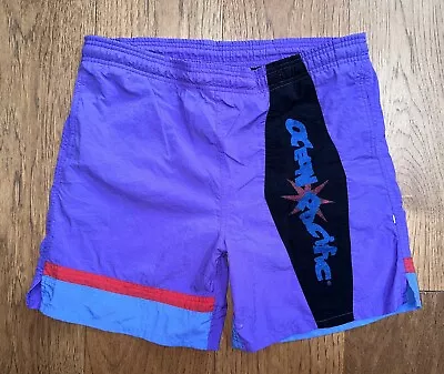 Vtg 90s OP Ocean Pacific Swim Trunks Shorts Mens Large Purple Surf Skate Beach • $24.99