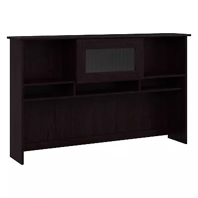 Bush Furniture Cabot 60 W Desktop Hutch Espresso Oak (WC31831) • $278.98