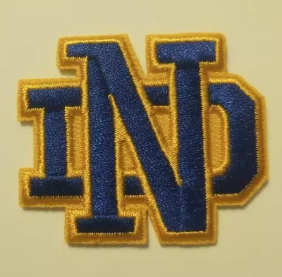 Notre Dame Fighting Irish~Embroidered PATCH~2  X 1 3/4 ~Iron Or Sew On~NCAA • $3.95