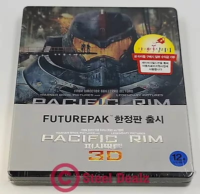 PACIFIC RIM [2D + 3D] Blu-ray FUTUREPAK (like STEELBOOK) [KOREA] • $44.95