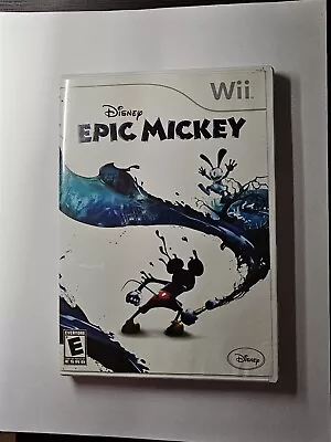 Disney Epic Mickey Wii Adventure Game | Complete • $7.99