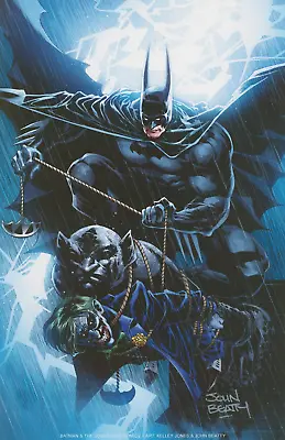 John Beatty SIGNED DC Comics Art Print ~ Kelley Jones Batman & The Joker • $35.99