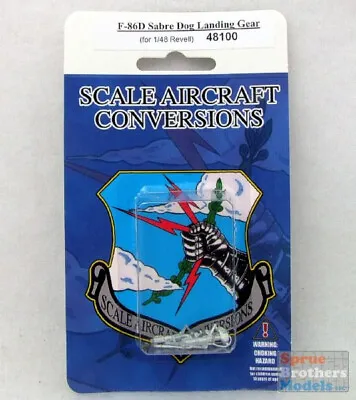 SAC48100 1:48 Scale Aircraft Conversions - F-86D Sabre Dog Landing Gear (REV • $17.64