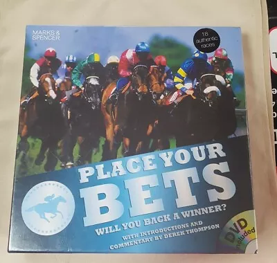 Place Your Bets.  Horse Racing Game DVD  • £18.50