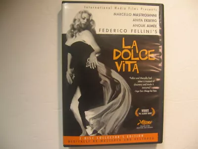 La Dolce Vita (DVD 2004 2-Disc Set Collectors Edition W/ Booklet • $19.95