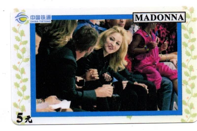 £1.31 • Buy China: Phone Card - Madonna Louise - Sexy Girl - US Singer/501