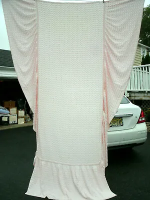 CHINELLE CABIN CRAFT BEDSPREAD--Pink--Twin/Single Size • $35