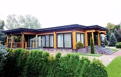 $184970 • Buy Modern Log House Kit #lh-240 Eco Friendly Wood Prefab Diy Building Cabin Home