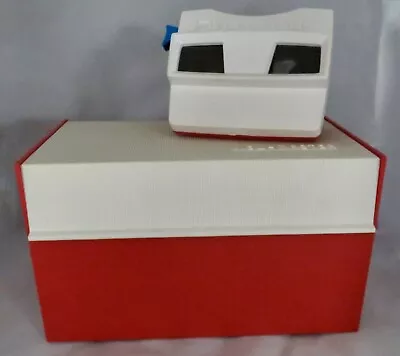 Vintage Gaf VIEW-MASTER Stereoscope & Plastic Reel Storage Box Case • $45.98
