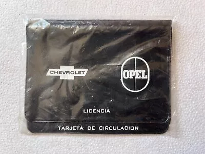 Vintage Mexican CHEVROLET CHEVY OPEL Drivers License ID Car Dealer Holder 60'S • $29.99
